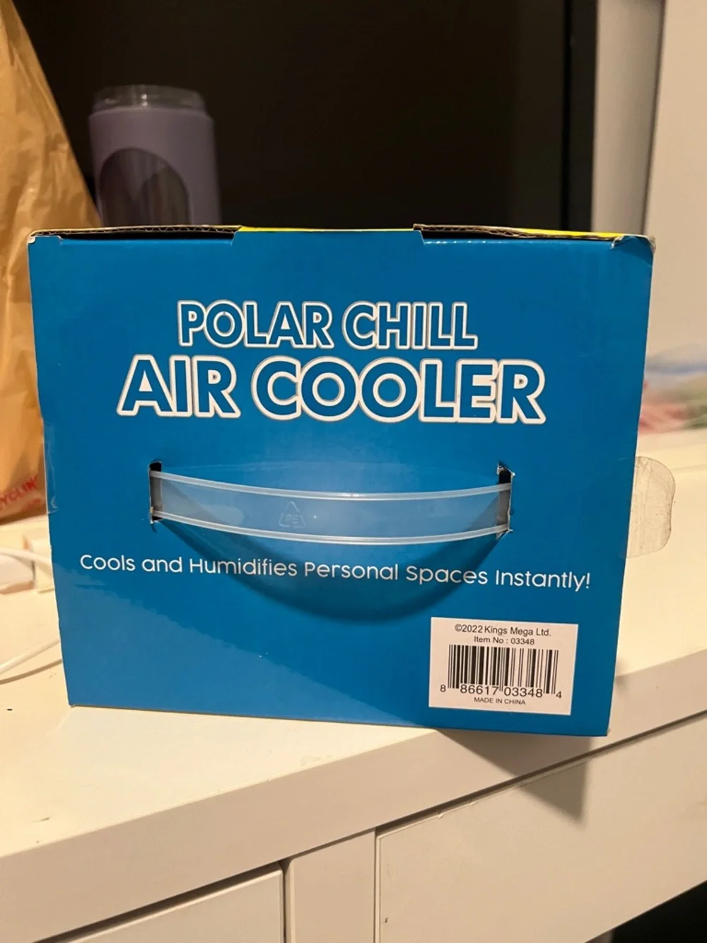 Polar Chill Air Cooler - Blue and White - Picture 5 of 5